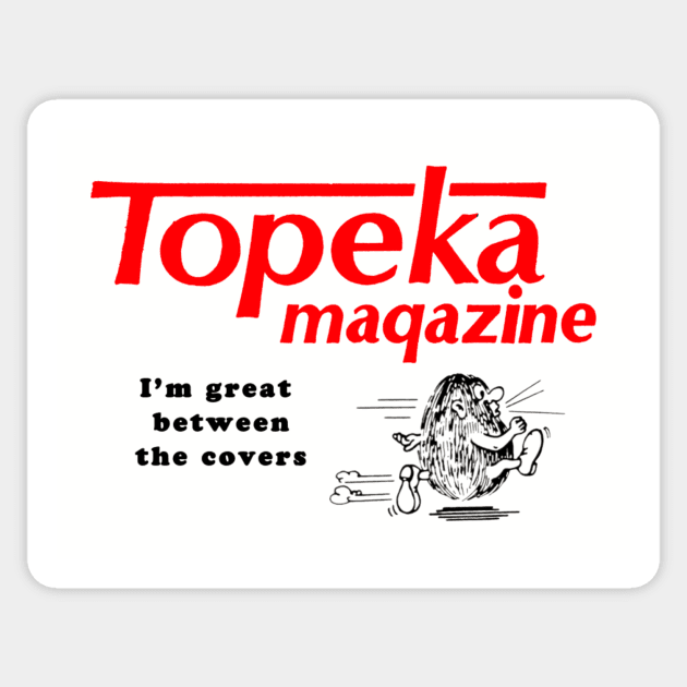 Topeka Magazine Sticker by TopCityMotherland